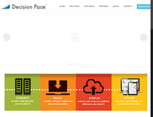 Tablet Screenshot of decisionpace.com